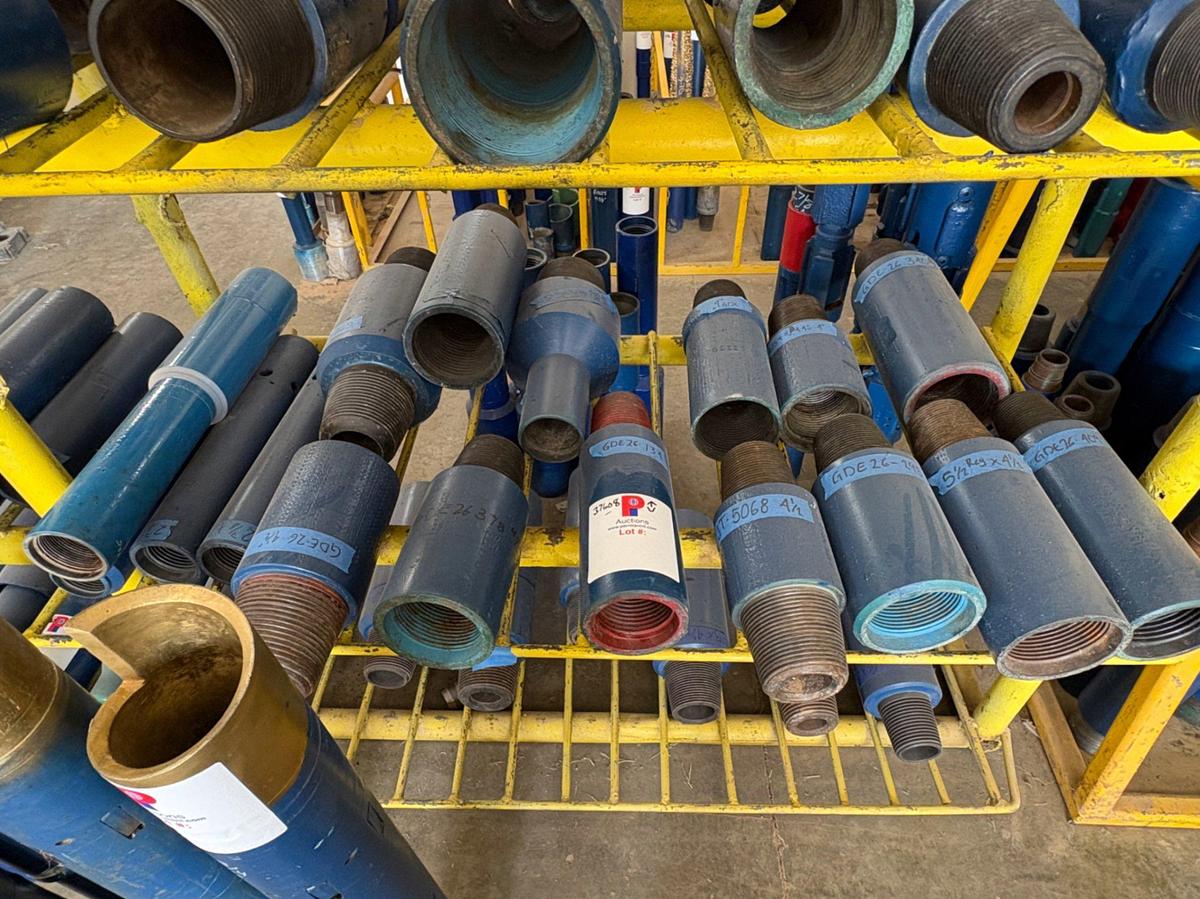 Used (57) assorted X-over subs