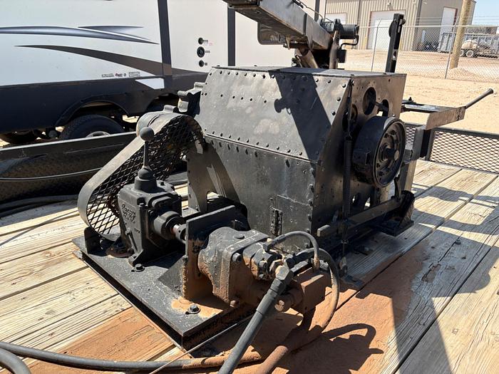 Used SHOPBUILT 20’ X 7’ T/A GOOSENECK WIRELINE TRAILER