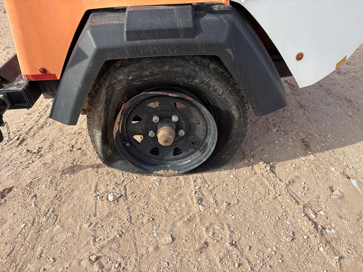 Used 2018 GENERAC  MLT6SMD 6KW S/A BUMPER PULL LED LIGHT TOWER