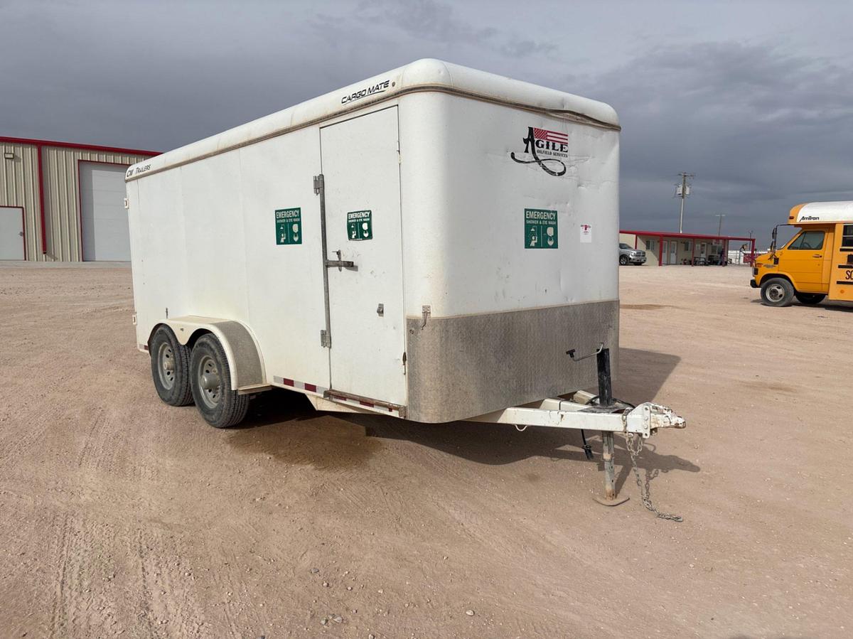 Used 2019 CM TRAILERS 16’ X 80” T/A BUMPER PULL EMERGENCY SHOWER TRAILER