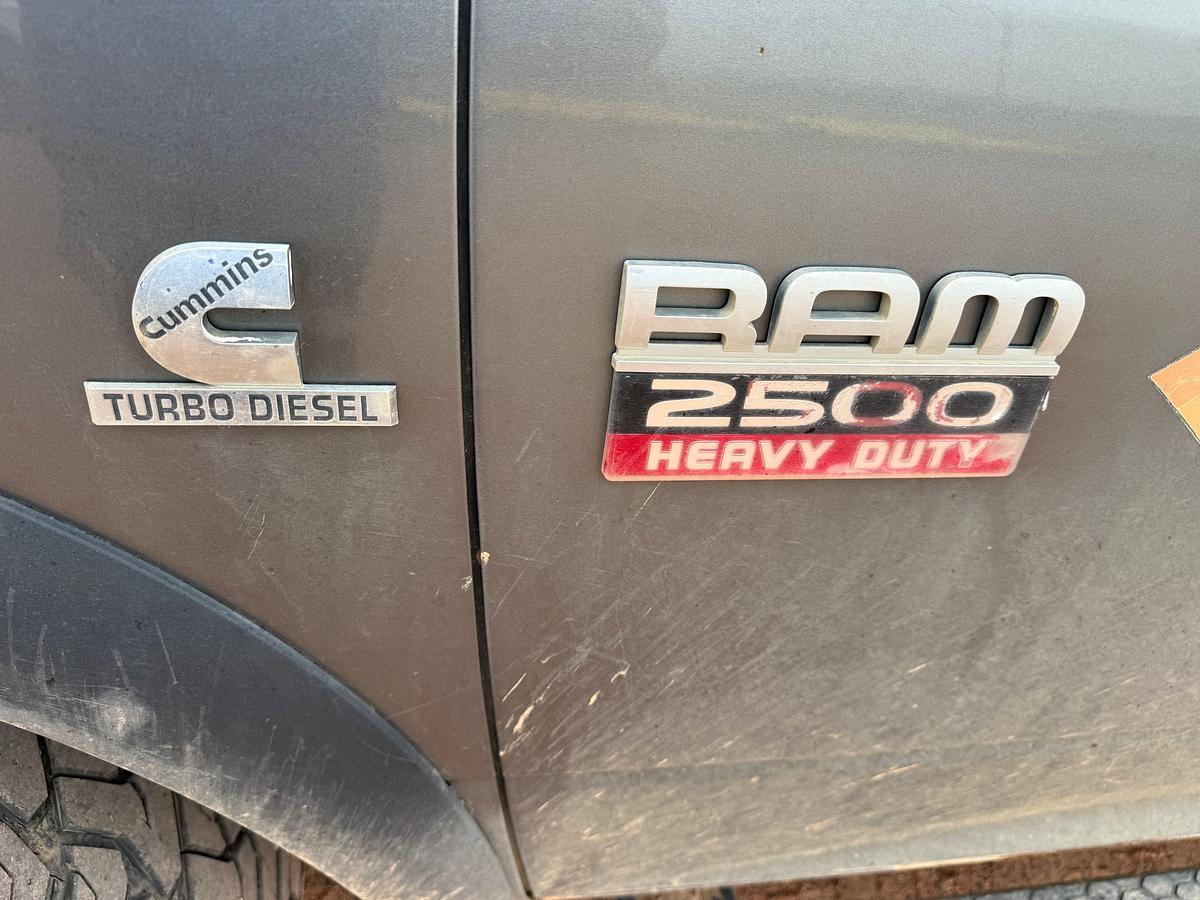 Used 2012 RAM 2500 HD 6.7L DIESEL 4WD CREW CAB PICKUP TRUCK