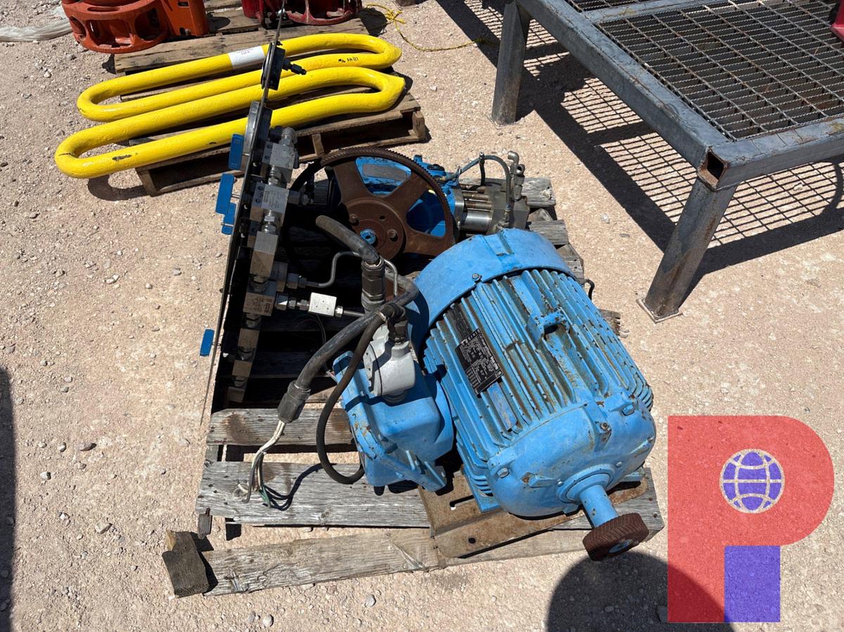 Used KMT AQUA DYNE 22,500 PSI TEST UNIT & WATER BLASTER