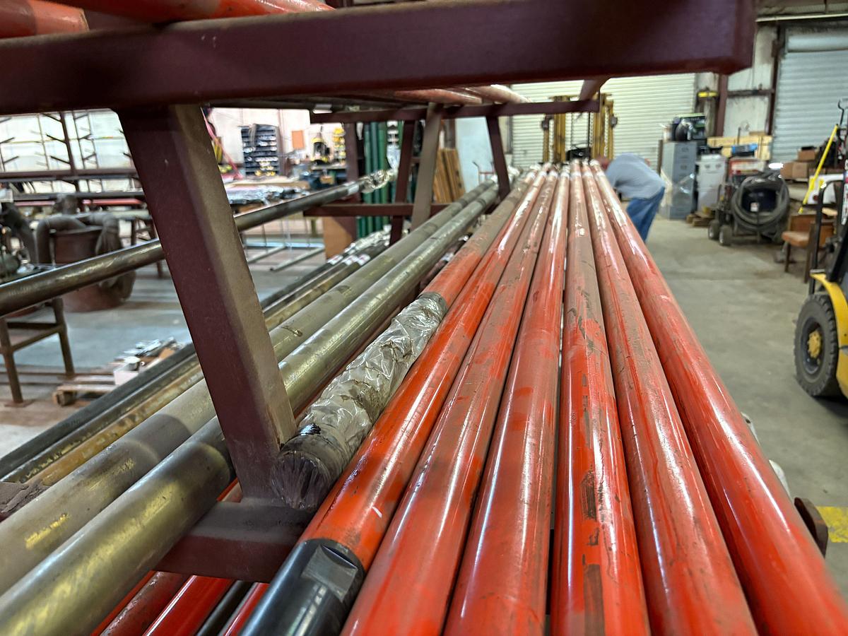 Used NEW HF 2” x 1-1/2” x 8’ 38N.D. FLEX, CS TRIM ROD DOWNHOLE PUMP