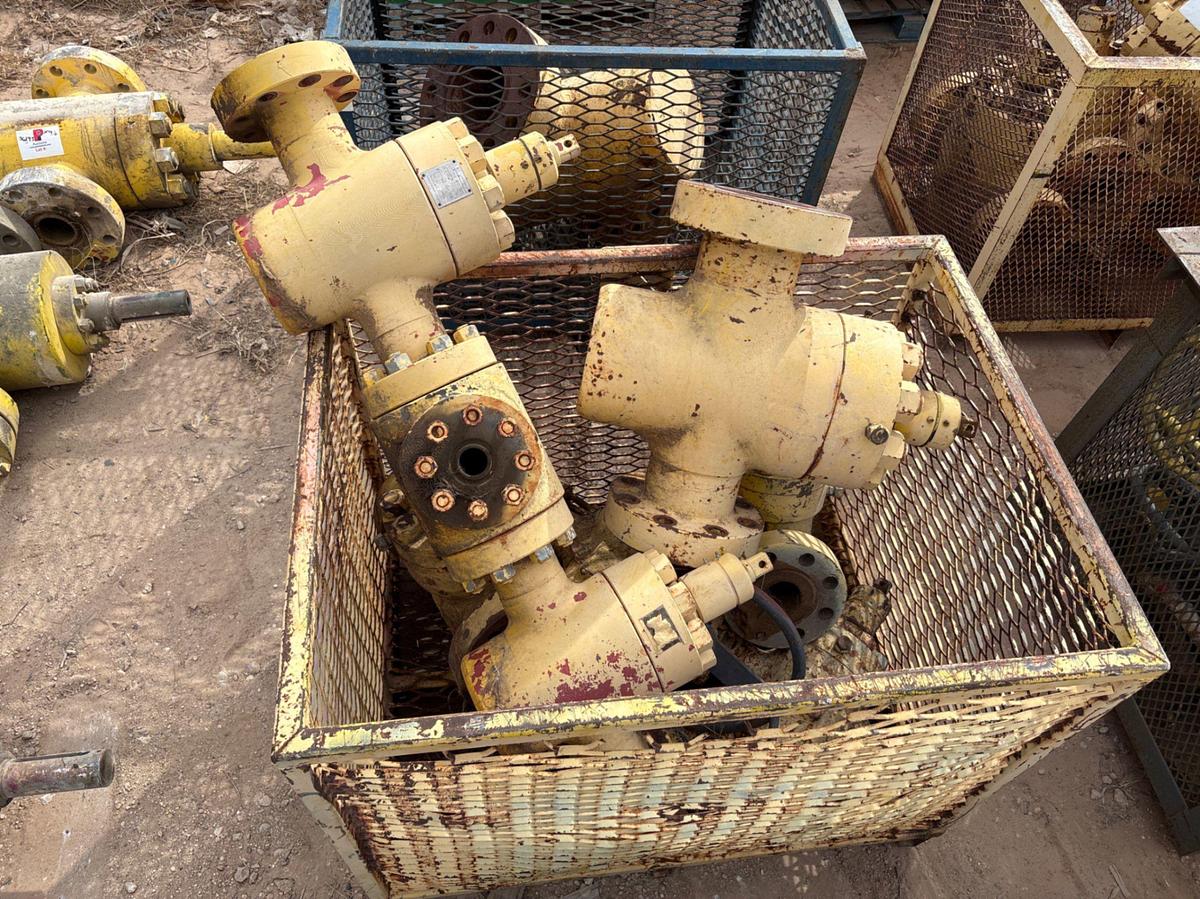 Used (12) assorted gate valves, 2-9/16” 10K to 7-1/16” 10k