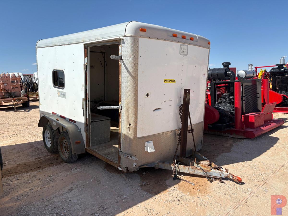 Used 2012 CARGO CRAFT 12’ X 7’ T/A BUMPER PULL CREW TRAILER