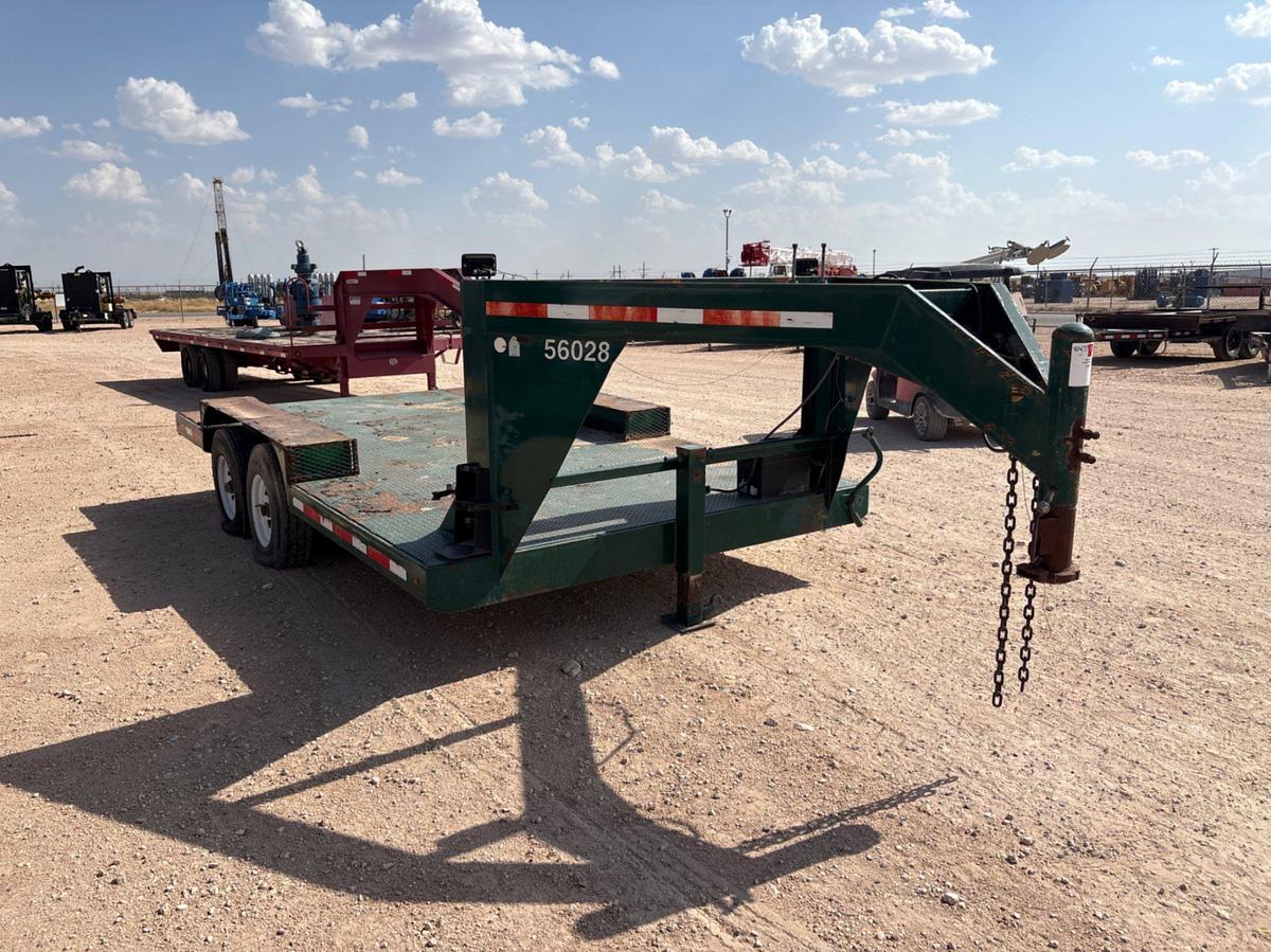Used 2011 SHOPBUILT 16’ X 102” T/A GOOSENECK TRAILER