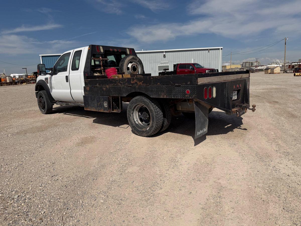 Used 2009 Ford F-450 Super Duty Ext. Cab Flatbed Dually Pickup