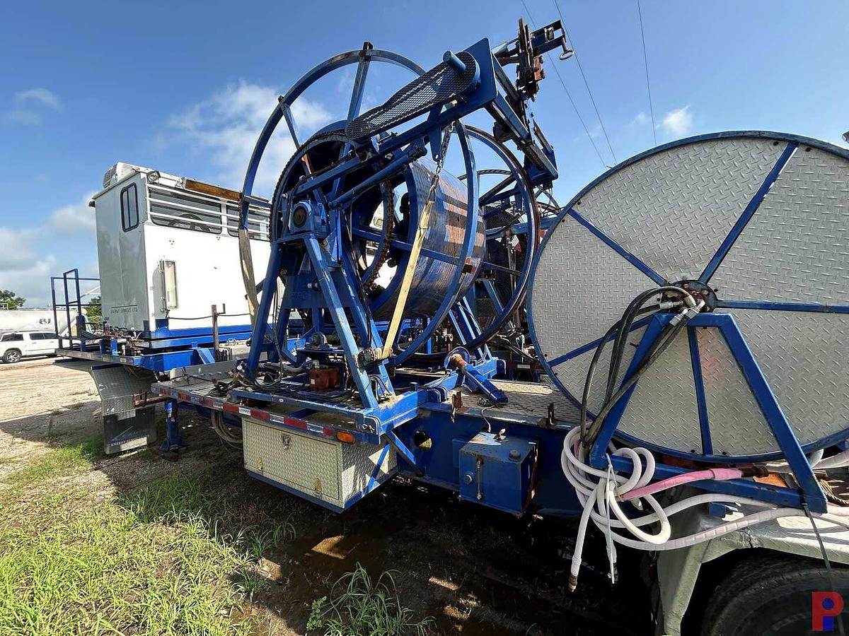 Used LEADER ENERGY COILED TUBING UNIT ON TRI AXLE TRAILER