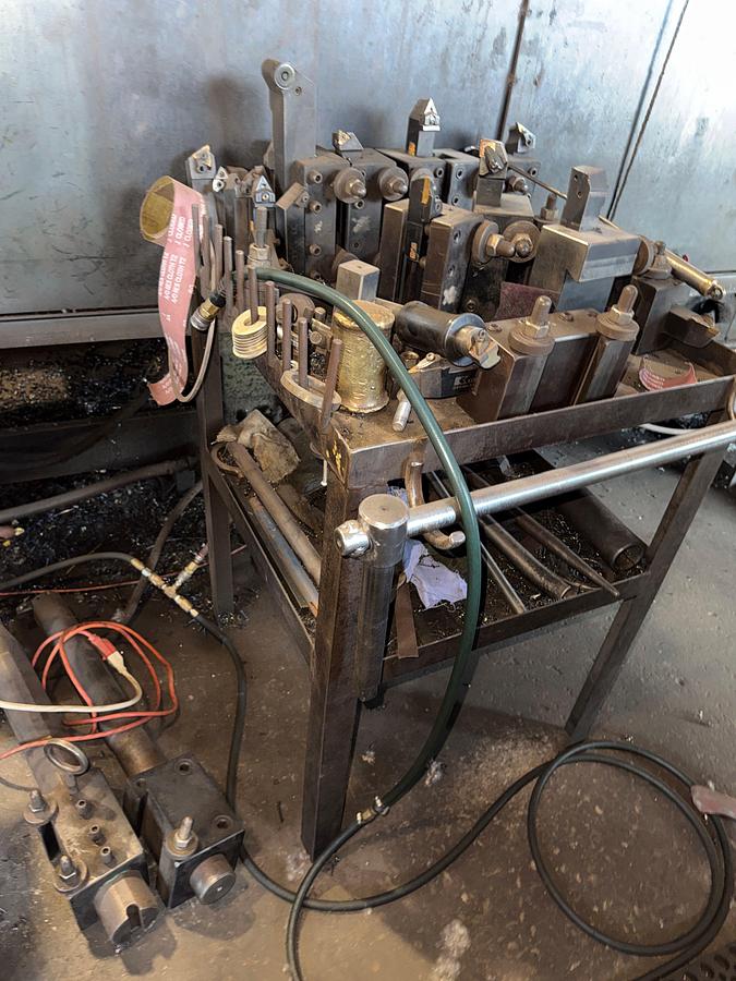 Used KURAKI LC 12-30 156”x24” TABLE HORIZONTAL MACHINE LATHE
