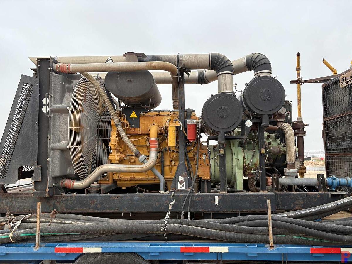 Used AIR FOAM UNIT MTD ON 2008 JET DROP DECK, SPREAD AXLE TRAILER VIN 5JND553248H001069