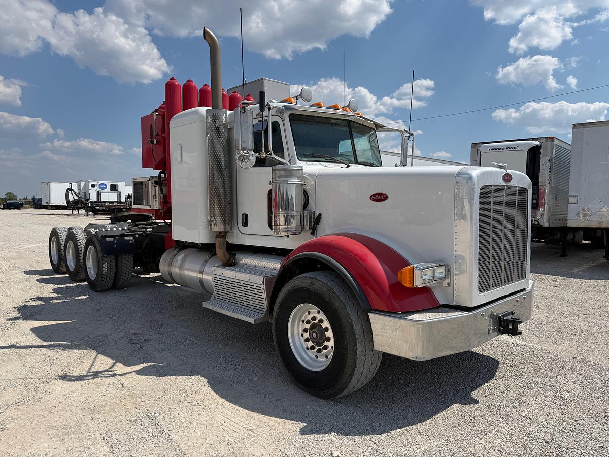 Used 2013 PETERBILT 367 TRI-DRIVE COILED TUBING SUPPORT WET KIT TRUCK