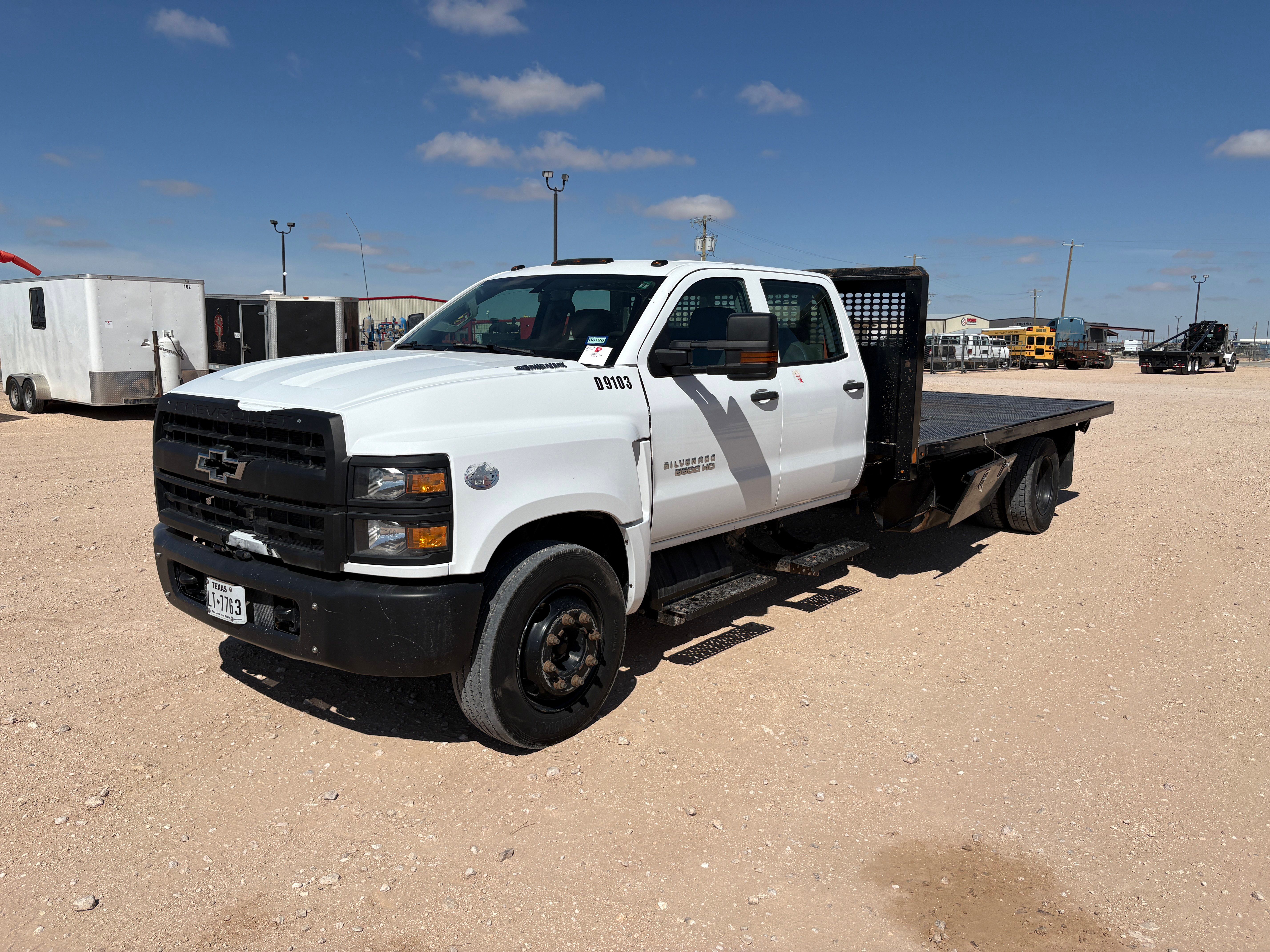 Used 2022 CHEVROLET SILVERADO 6500HD Flatbed Pickup