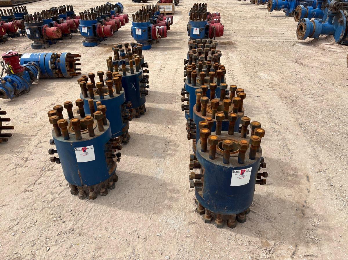 Used (9x$) 5” x 2-1/2” 15k fluid crosses