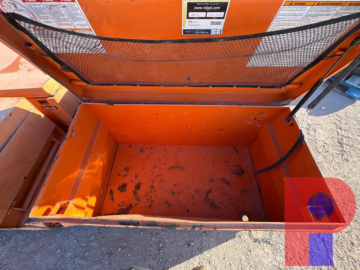 Used (2) 4’ X 2’ X 2’ JOB BOX TOOLBOXES