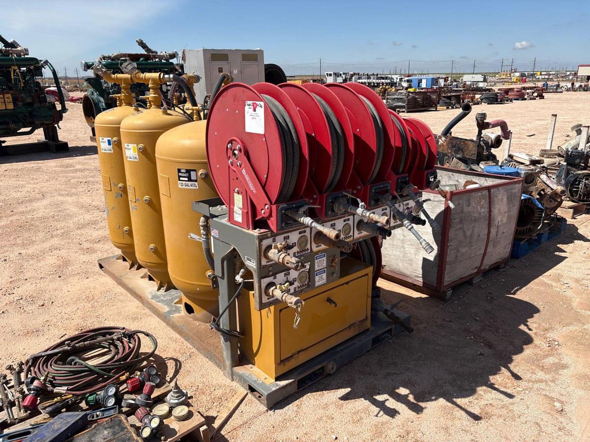 Used Sage Oil Vac model 2H48-5210 lube skid