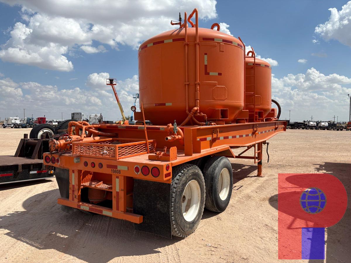Used 2001 ATOKA 28’ X 8’ T/A 2-POD DRY BULK CEMENT TRAILER