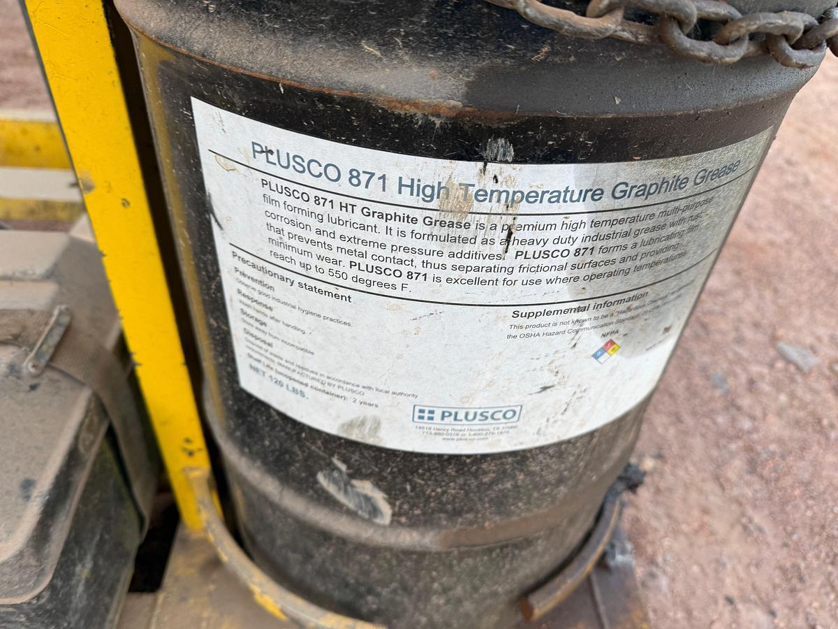 Used (3) 4.4’ x 3.9’ GREASE LUBE SKIDS F/ PARTS
