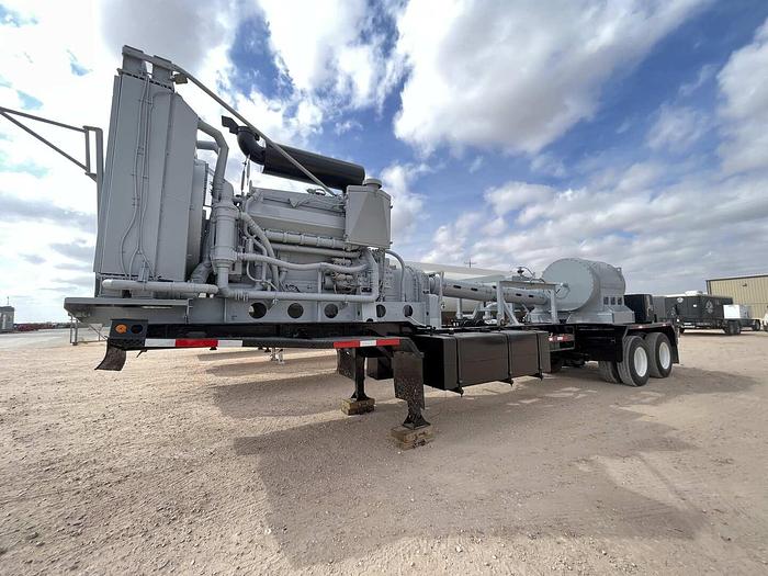 Used GARDNER DENVER 2250HP TRIPLEX FRAC PUMP TRAILER