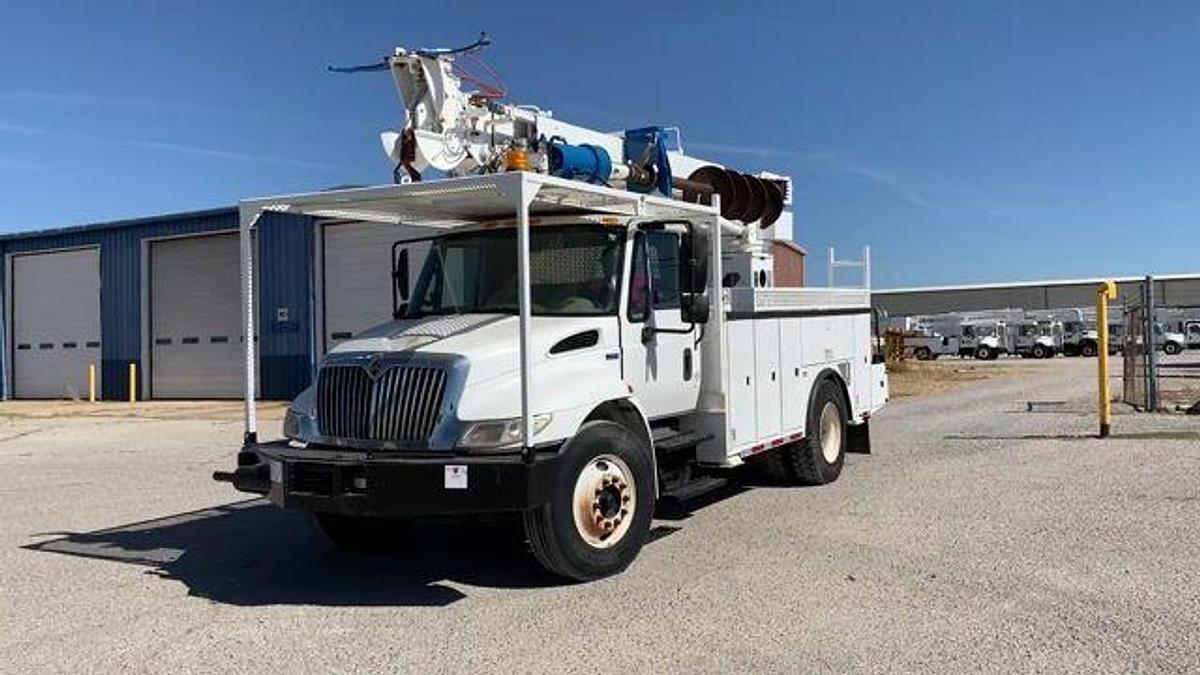 Used 2012 INTERNATIONAL DURASTAR 4300 COMMANDER C4045 DIGGER TRUCK