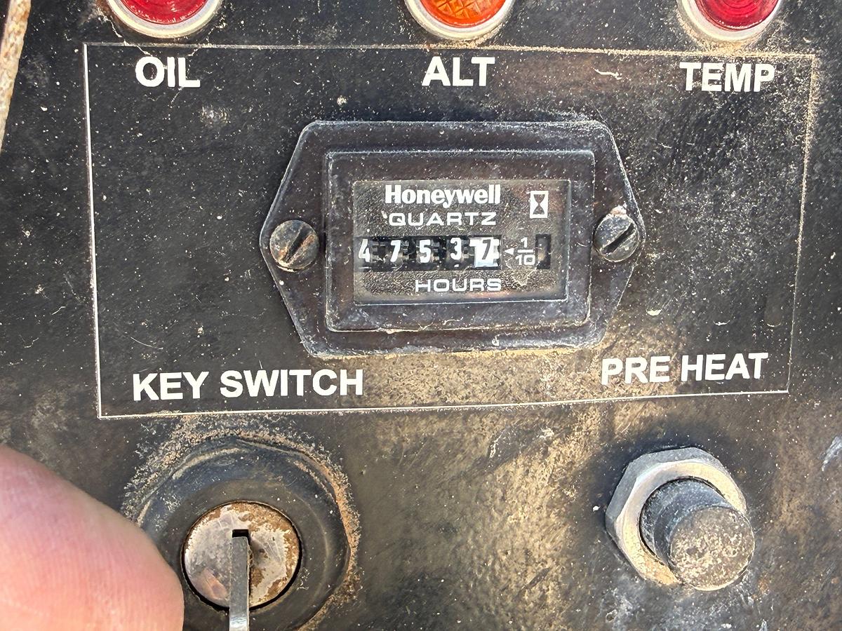 Used SELF CONTAINED 20K WP GREASE INJECTION UNIT COMBO P/B 8.4-KW ISUZU DIESEL GENERATOR