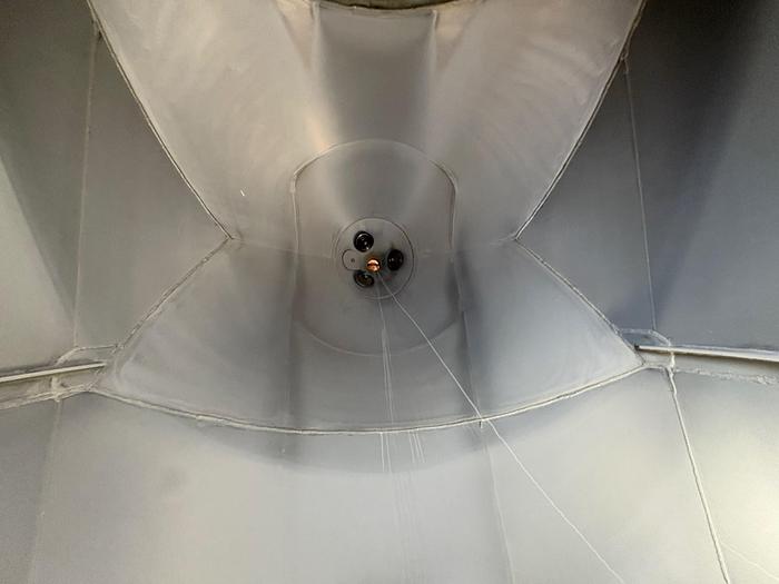 Used 1984 FRUEHAUF 1,000 CU.FT. 3-COMPARTMENT PNEUMATIC DRY BULK TRAILER