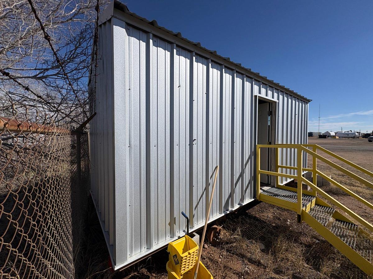 Used 20’ x 8’ T/A BUMPER PULL PORTABLE WASHROOM