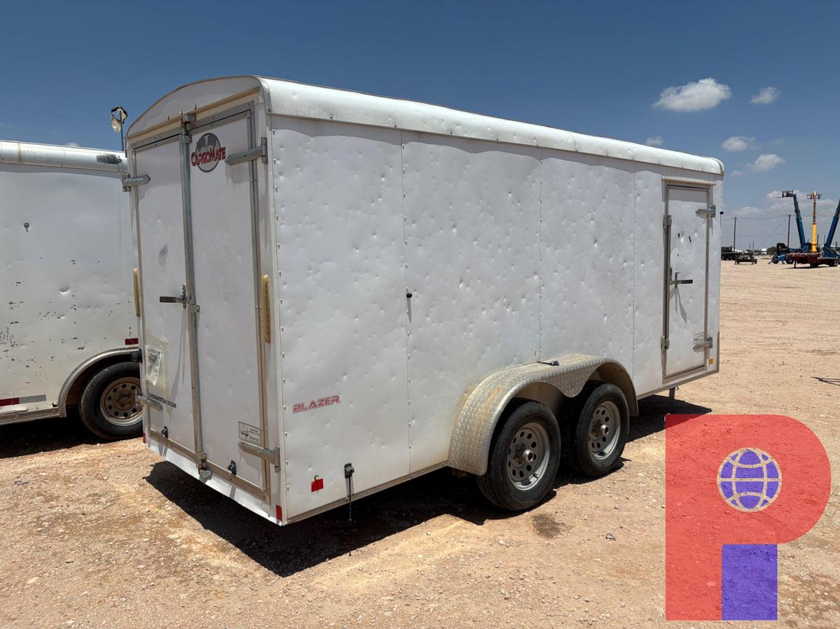 Used 2018 FOREST RIVER 16’ X 6’ T/A BUMPER PULL ENCLOSED TRAILER