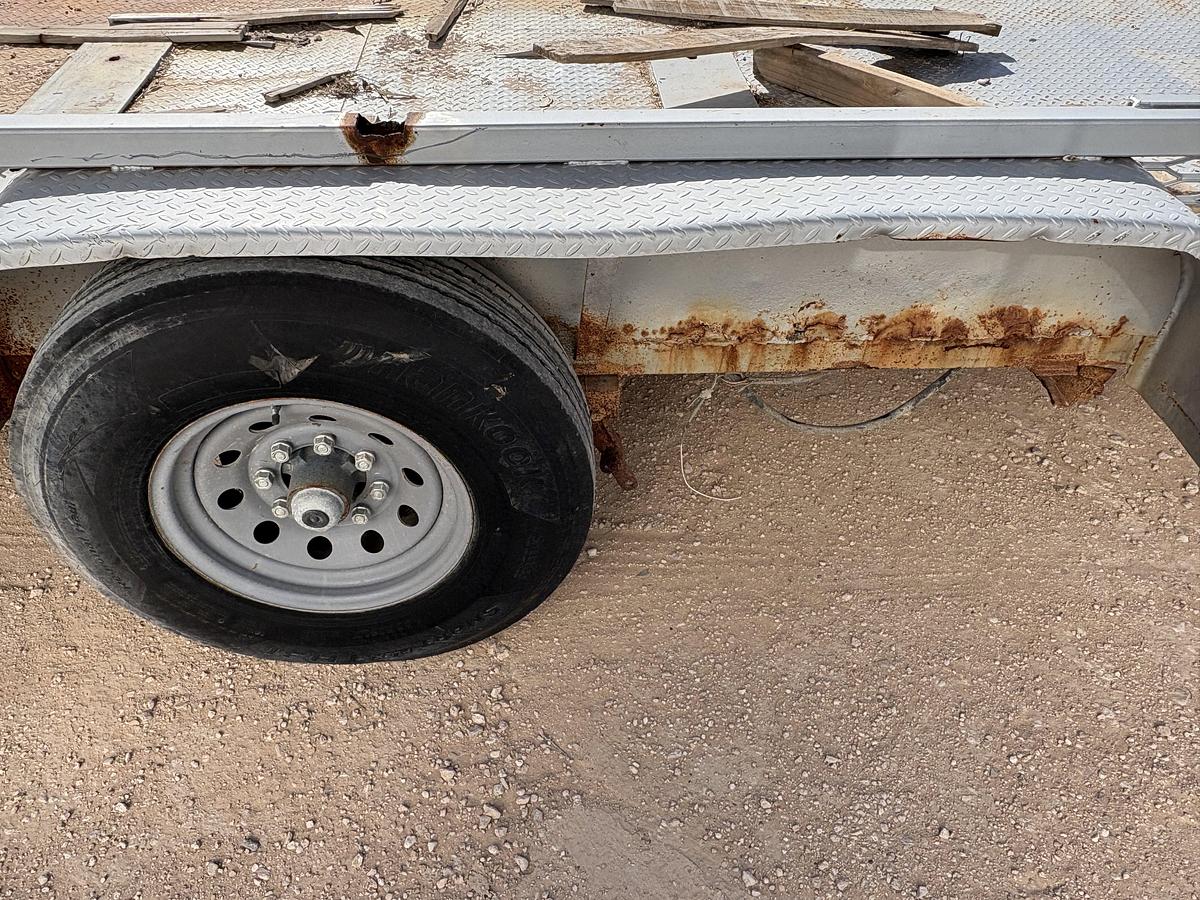 Used 2011 16’ x 7’ T/A BUMPER PULL UTILITY TRAILER