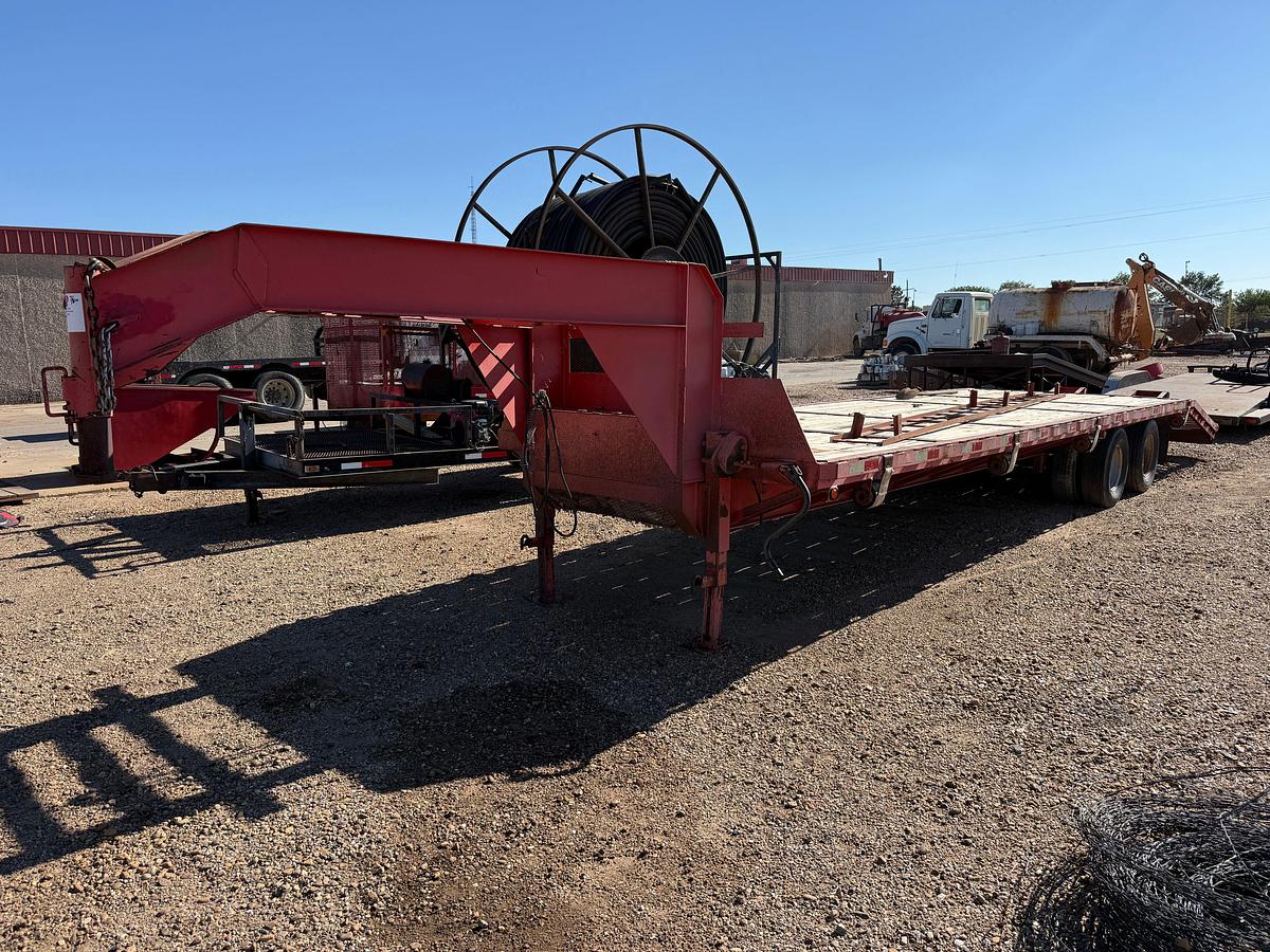 Used 25’ + 5’ X 102” DUAL T/A GOOSENECK TRAILER