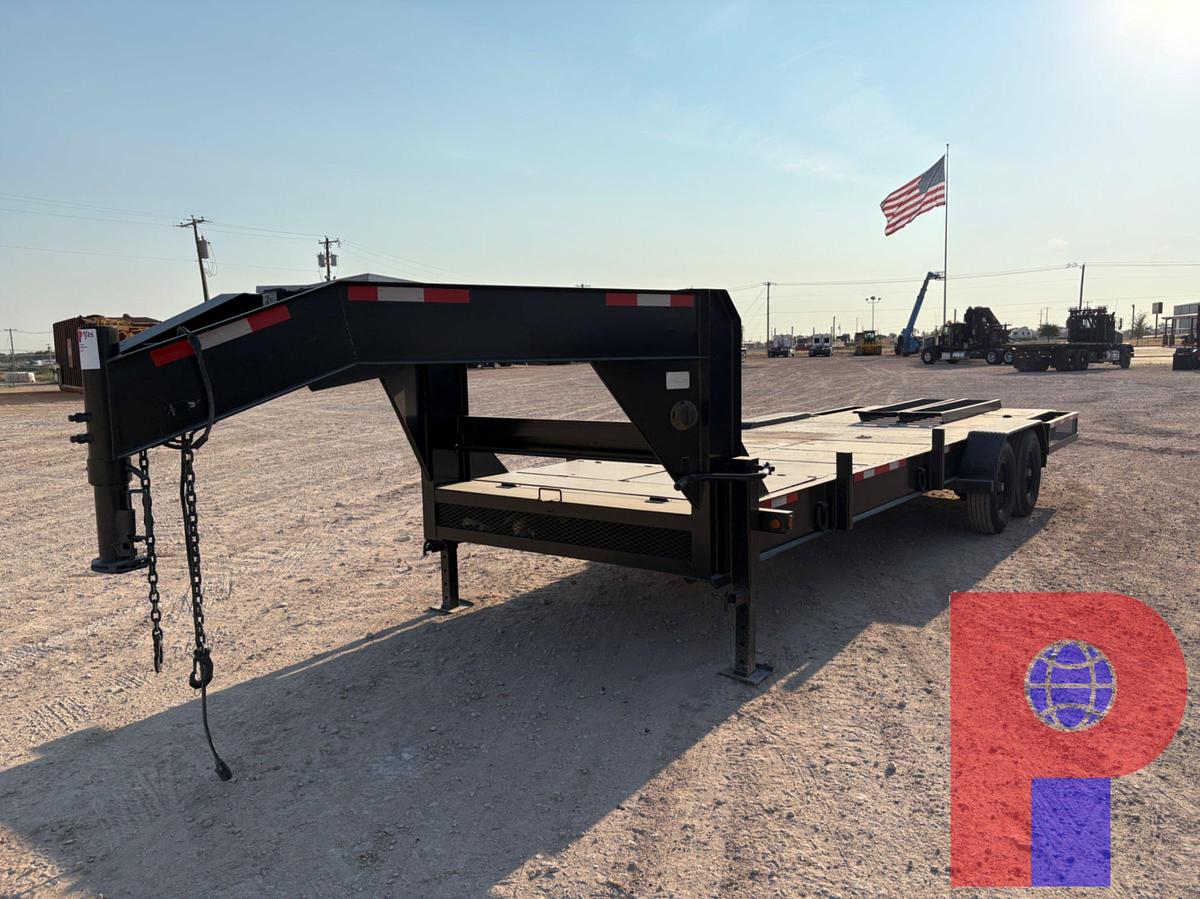 Used 2013 SUMMIT 24’ X 6.5’ T/A GOOSENECK TRAILER