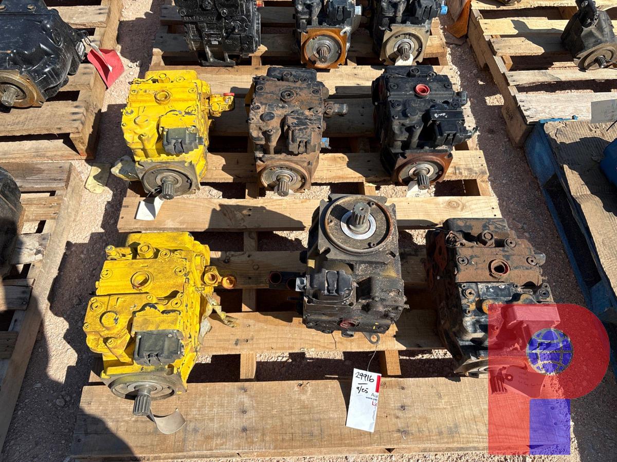 Used (6) HYD PUMP, AUGER DRIVE MOTORS F/ BLENDER