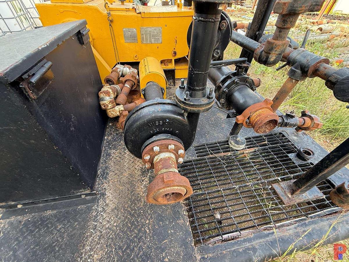 Used JWS 165L TRIPLEX WELL SERVICE PUMP P/B DETROIT DIESEL, SKIDDED