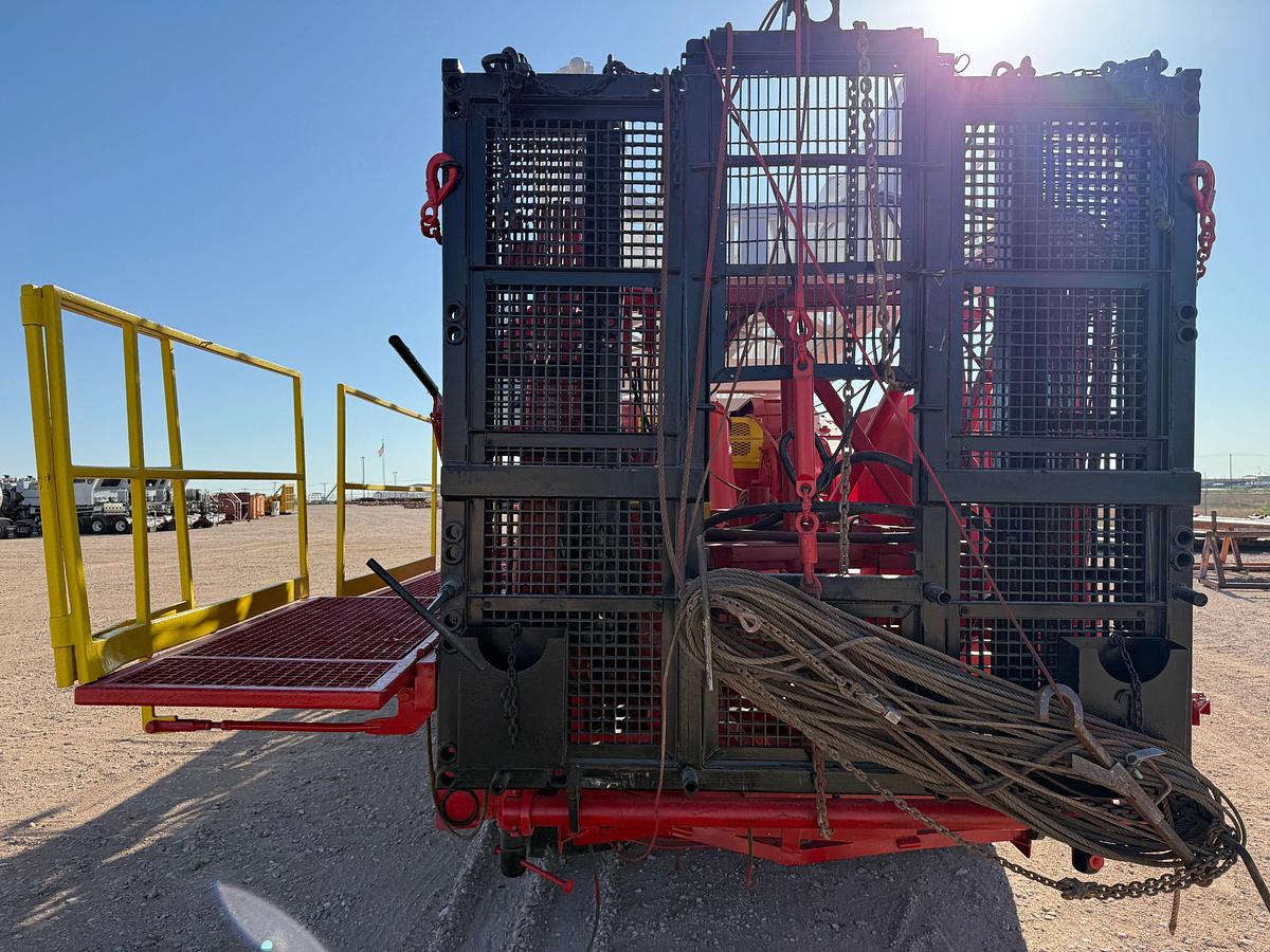 Used 2012 RIG WORKS MUSTANG 550 DD 104’-275K 5-AXLE WELL SERVICE RIG