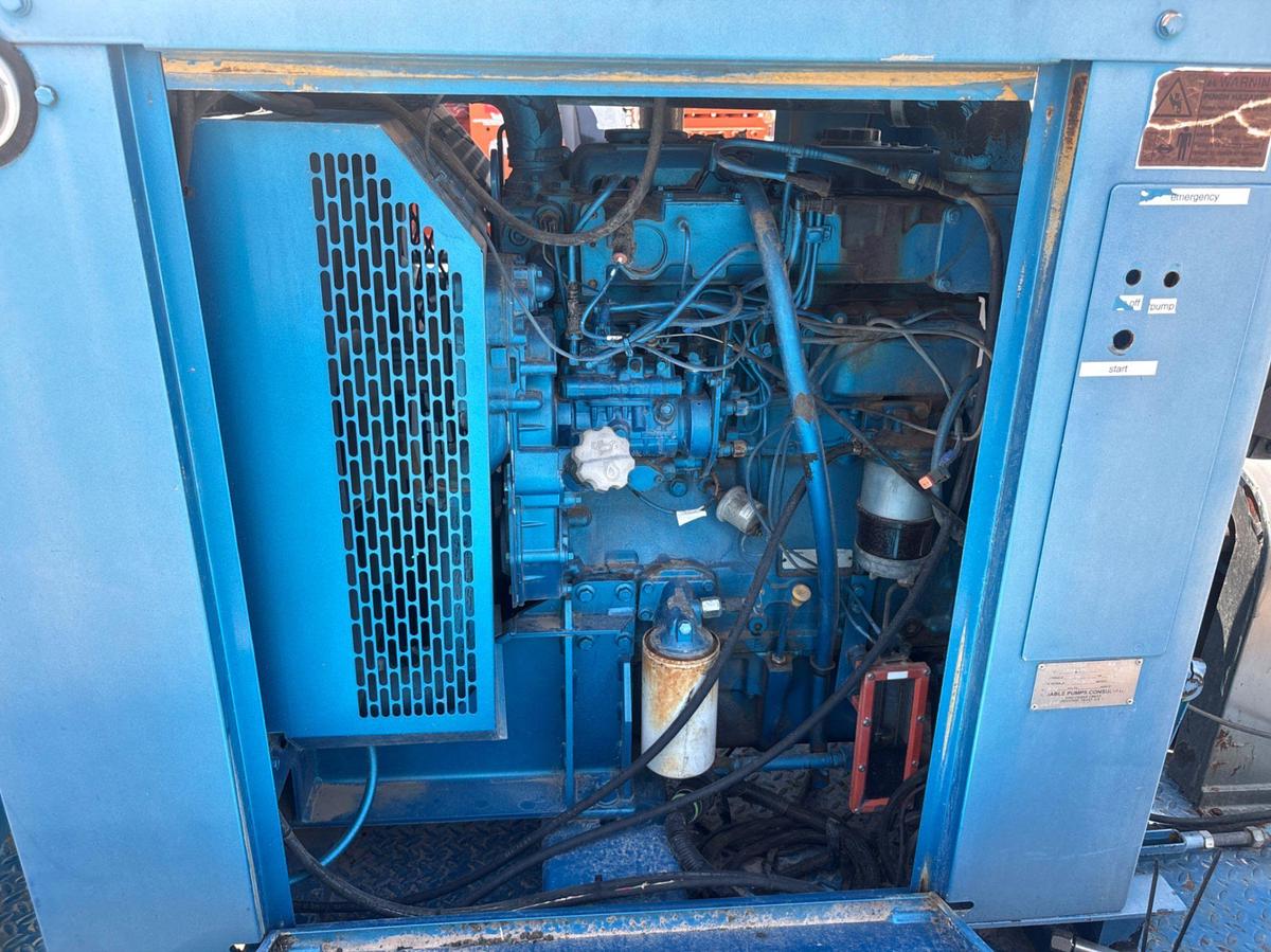 Used 2011 RELIABLE PUMPS T/A GOOSENECK 15K HYDROSTATIC TEST TRAILER