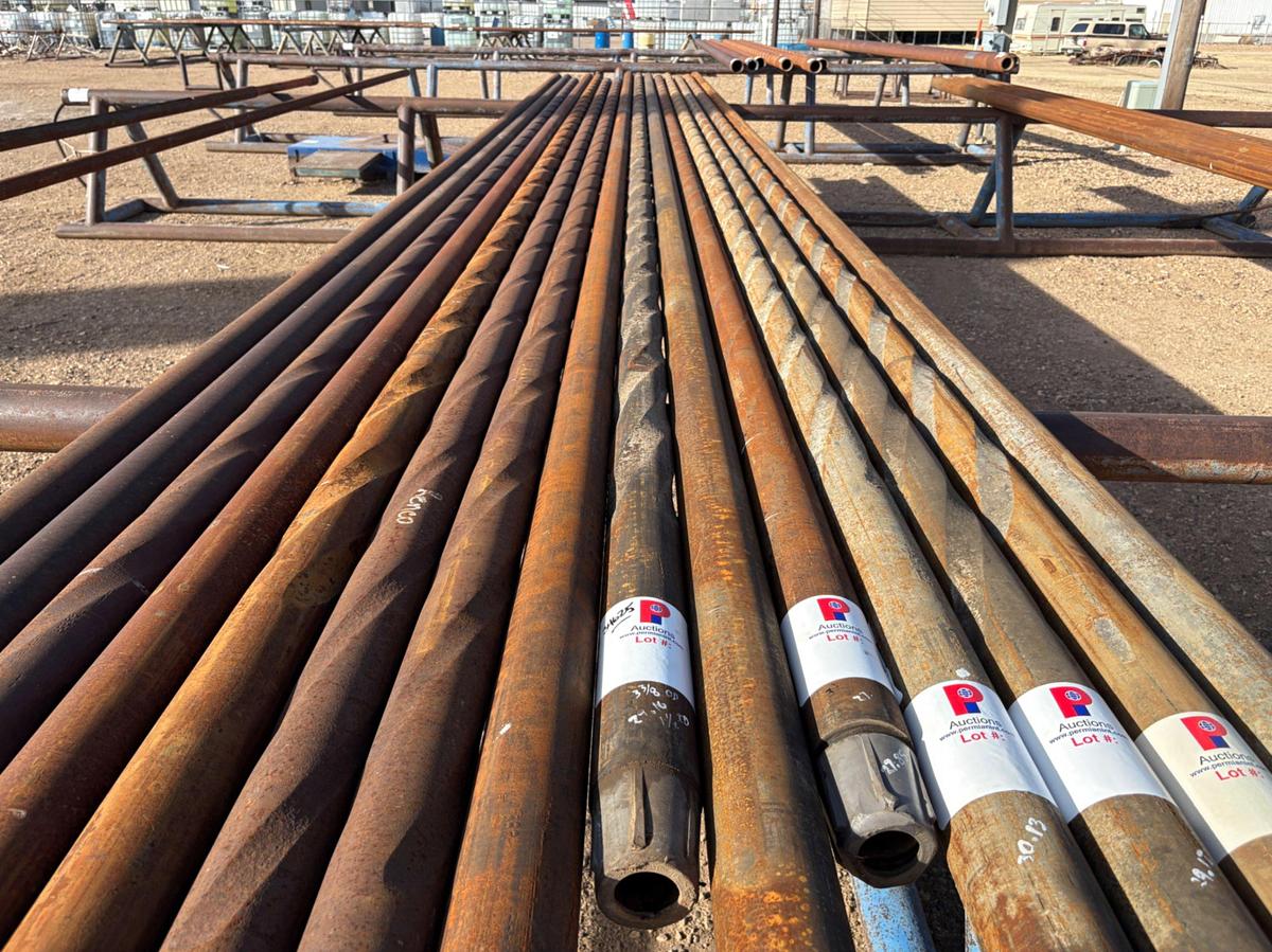 Used 3-3/8”OD X 1-1/2”ID X 29.16’L SPIRAL DRILL COLLAR W/ 2-3/8IF CONNECTIONS