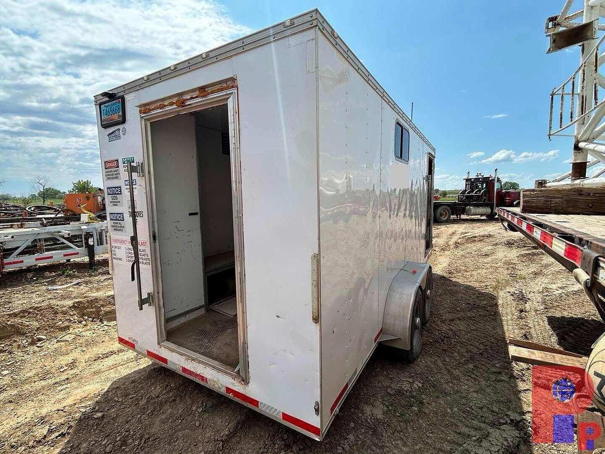 Used 2019 TEAM SPIRIT TRAILERS OF ELK 18’ T/A BUMPER PULL CREW / DOGHOUSE TRAILER