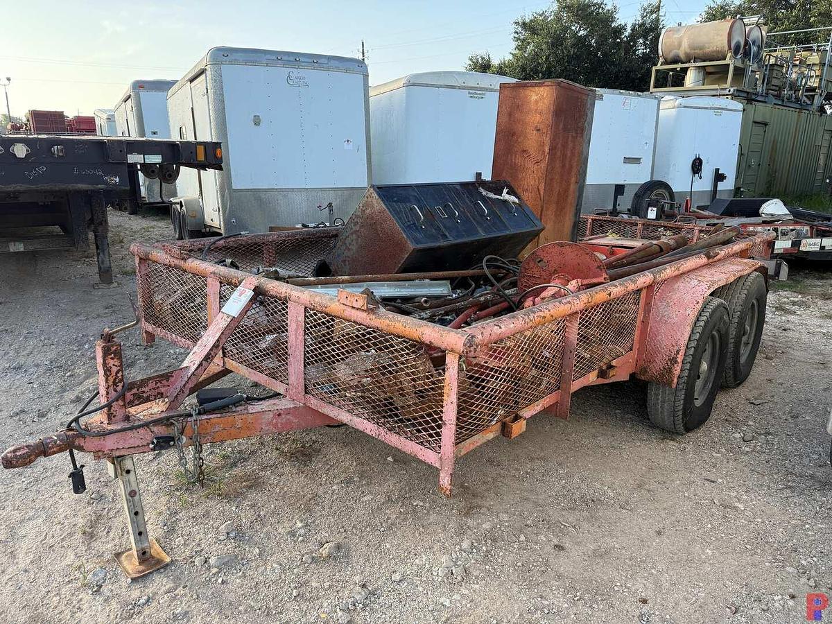 Used 14’ T/A BUMPER PULL UTILITY TRAILER