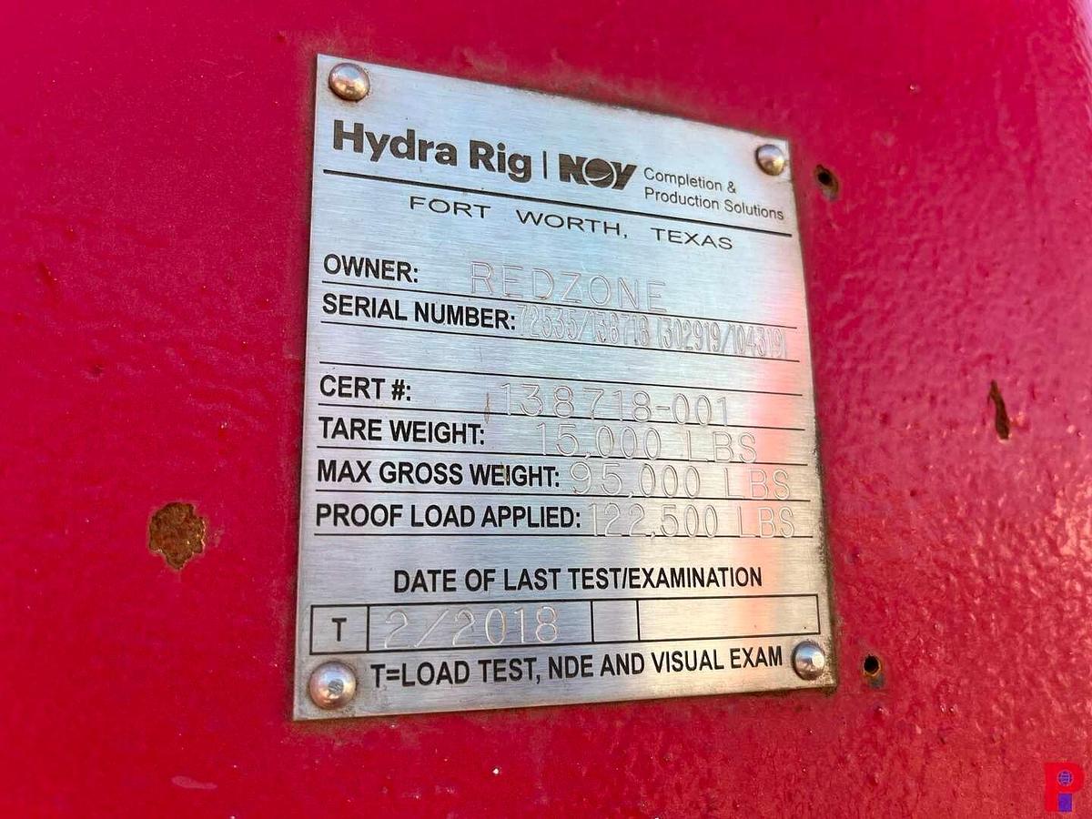 Used HYDRA RIG 580 INJECTOR HEAD ASSY. (REBUILT 2018)