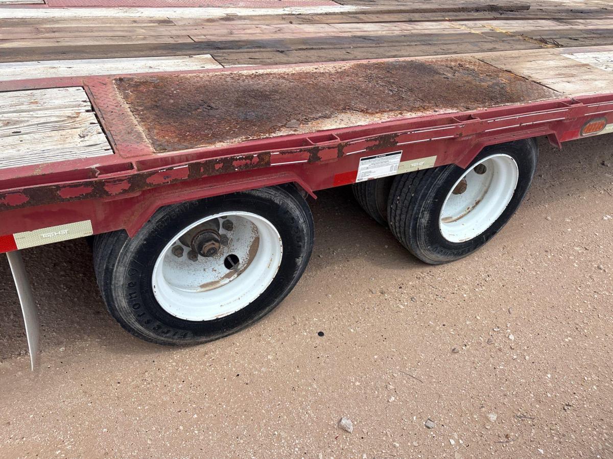 Used 2013 TOP HAT TRAILERS 30’ X 102” T/A GOOSENECK TRAILER