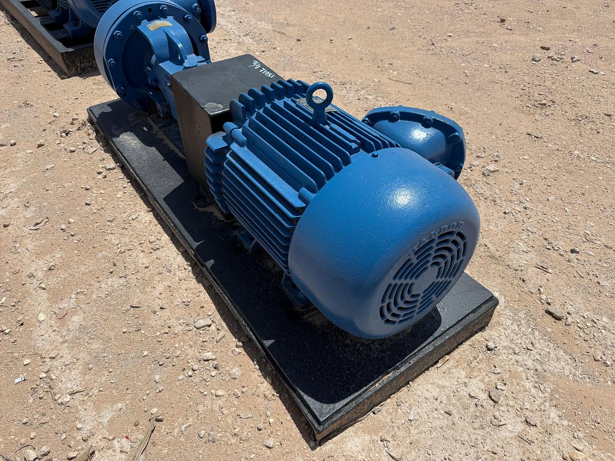 Used MISSION MAGNUM 6x5x11 CENTRIFUGAL PUMP P/B 50-HP ELECTRIC MOTOR