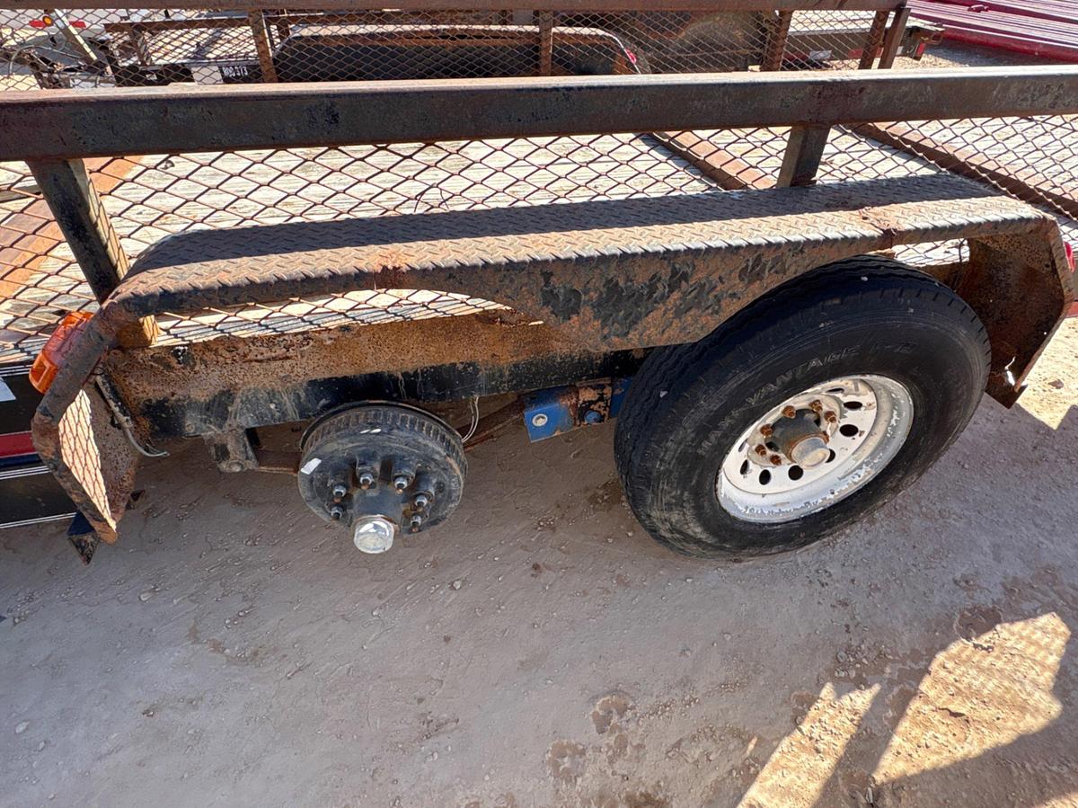 Used 2011 DIAMOND C 18’ X 6.5’ T/A BUMPER PULL UTILITY TRAILER