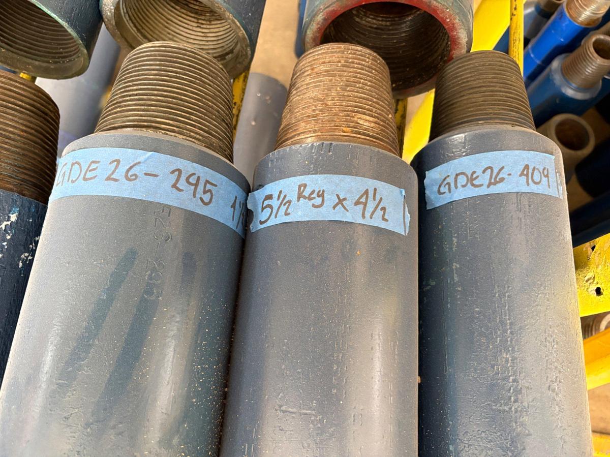 Used (57) assorted X-over subs