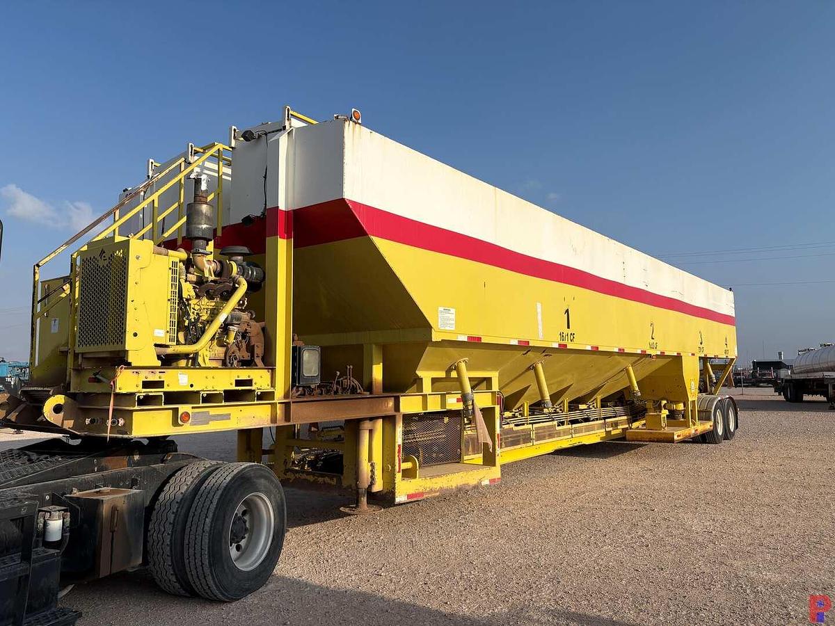 Used 2011 KEYSTONE OILFIELD FABRICATION MSB-4000 T/A SAND KING TRAILER