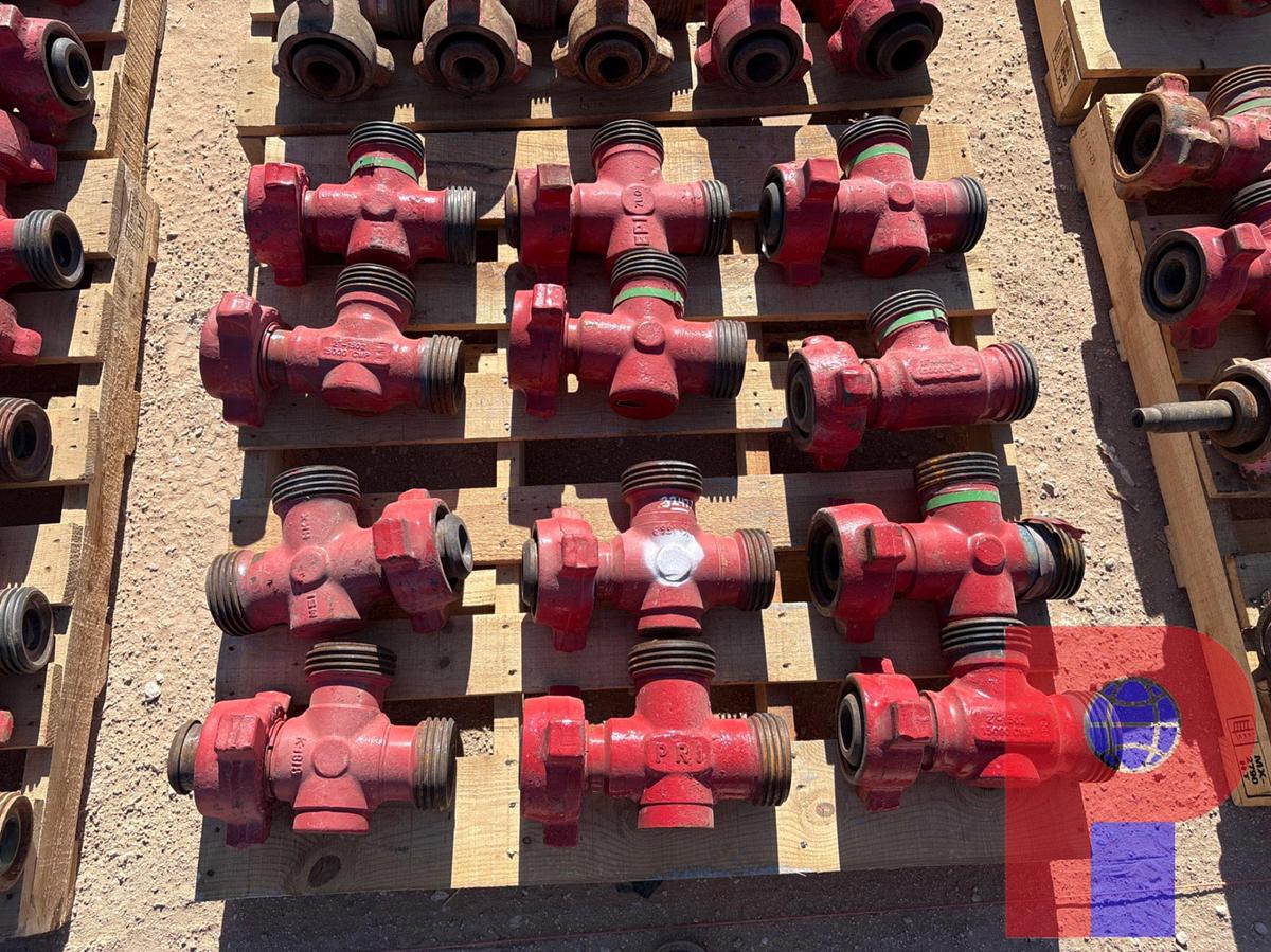 Used (12) 2” 1502 “T” FITTINGS