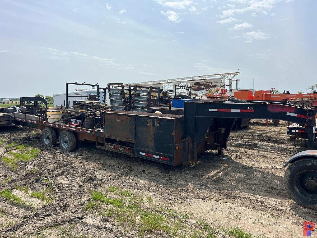 Used 2008 SHOPBUILT 30’ T/A GN TOOL TRAILER