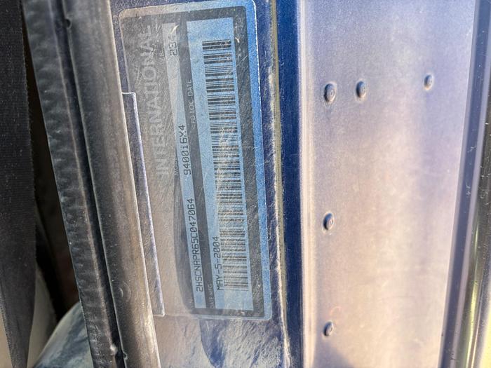 Used 2005 INTERNATIONAL 9400I T/A SLEEPER HAUL TRUCK (INOP)