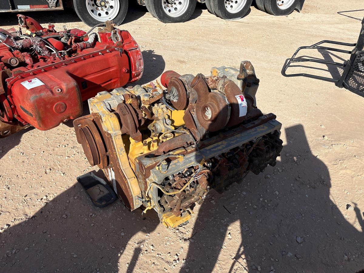 Used (3) CUMMINS ISX & (1) CAT C13 INCOMPLETE DIESEL ENGINES