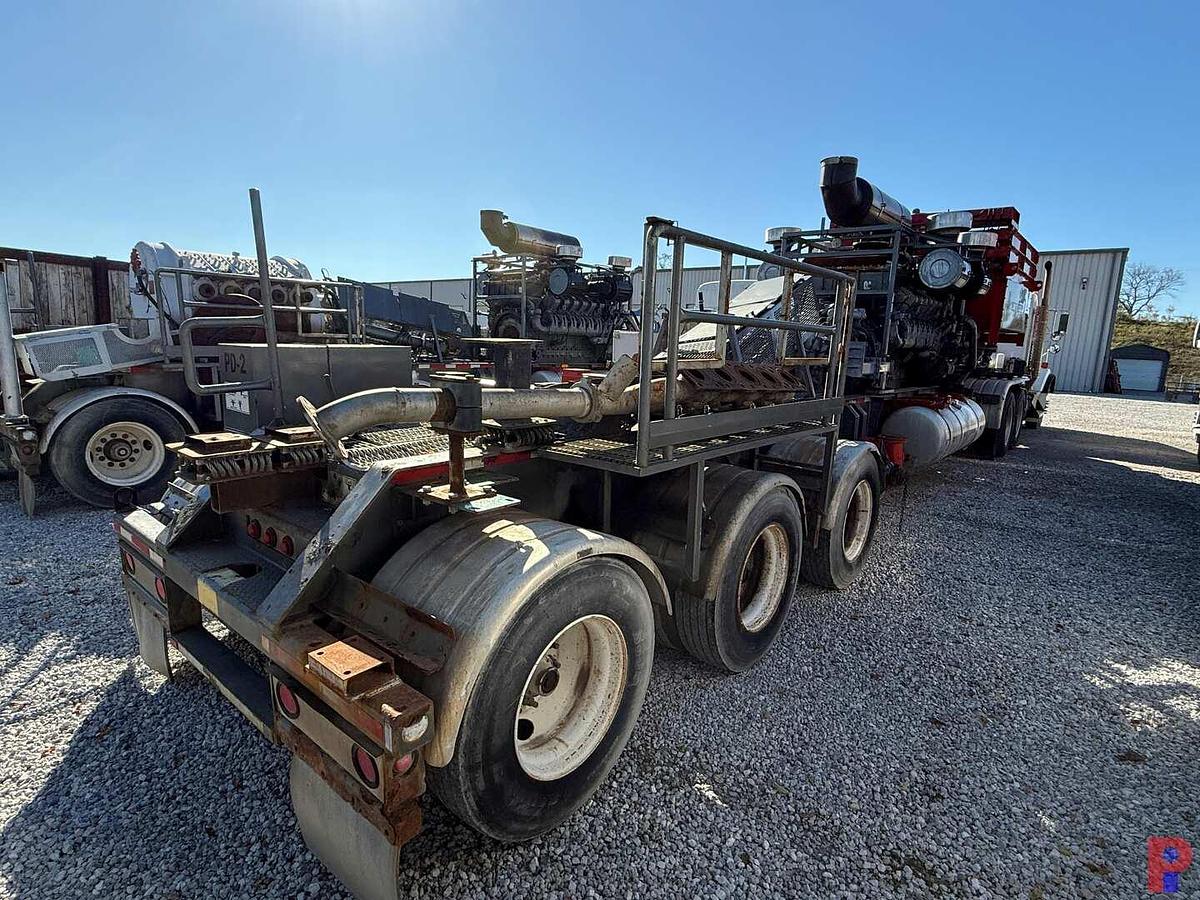 Used 2012 UE MANUFACTURING 2250 HP QUINTUPLEX 3-AXLE FRAC PUMP TRAILER