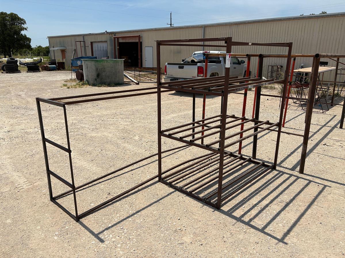 Used (10) assorted size & style tool racks