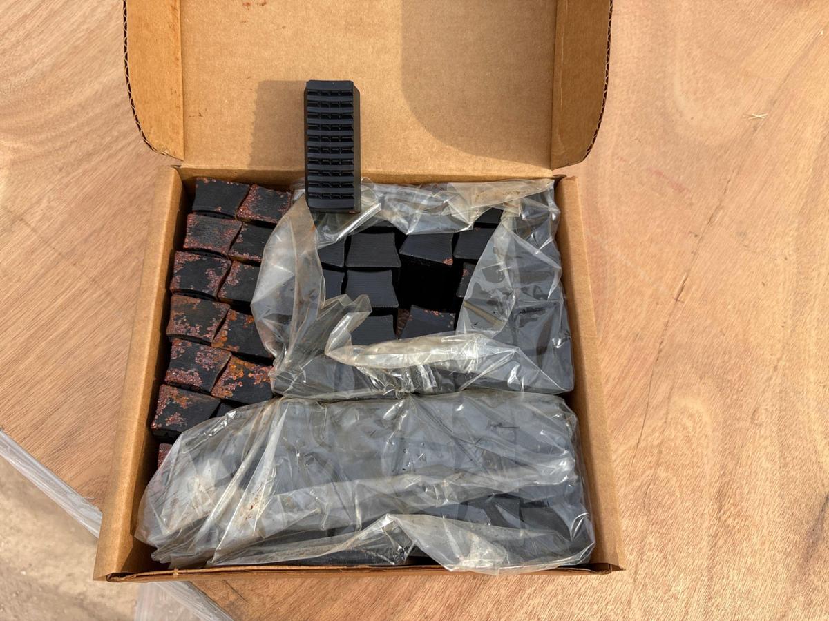 Used Crate w/ (72) boxes of Varco HT-2163-54 rotary slip inserts